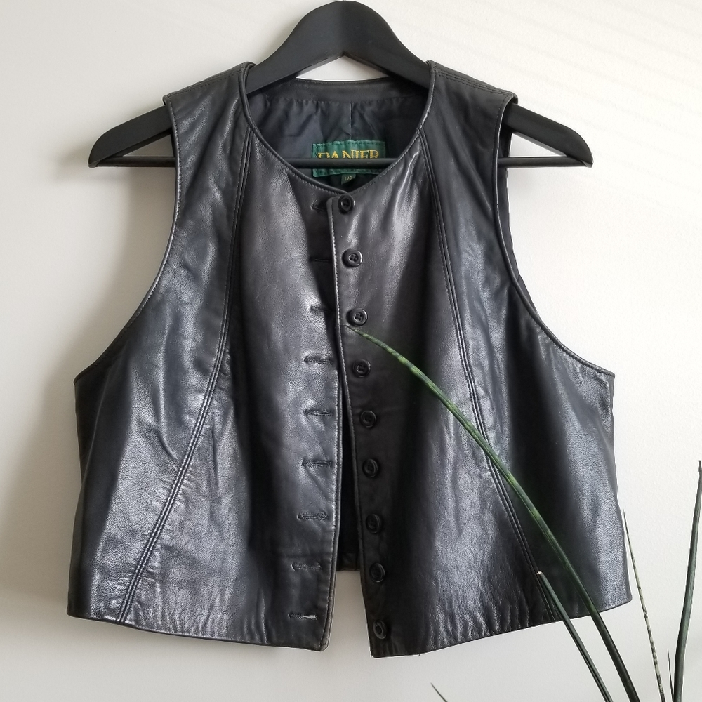 Vintage Danier Leather Vest
